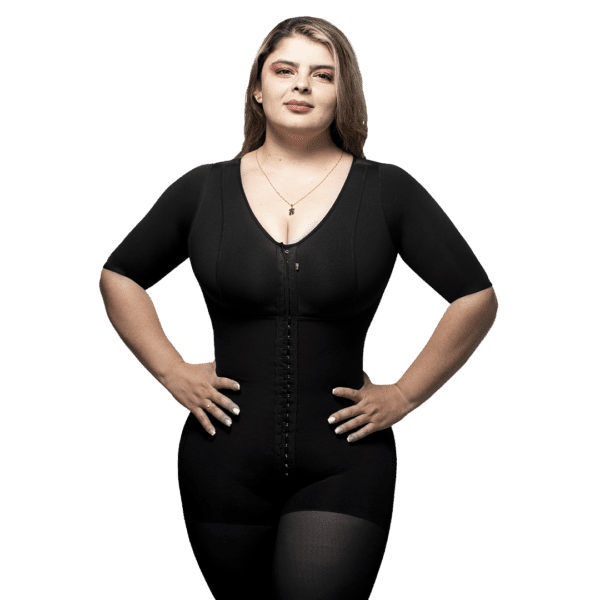 Long Sleeved Knee Length Girdle